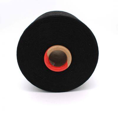 Wenzhou Manufacturer Supplies 60/40 Polyester-cotton Knitting Gloves Yarn Ne6 Black Yarns photo-5