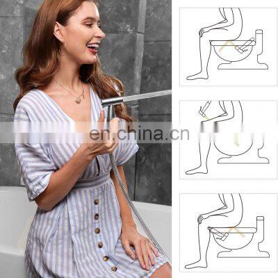 304 Stainless Steel Sliver Shattaf toilet Bidet Spray