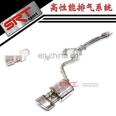 Exhaust Pipe for Porsche Panamera Titanium Exhaust Catback With Quad Double Tip photo-2