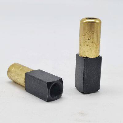 Yellow galvanized m10*1 grease coupler