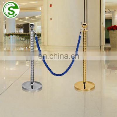 Economy style Hotel Rope Queue Line Rope Barriers