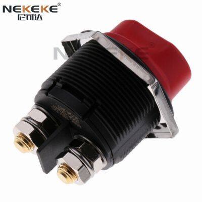 NEKEKE Car Marine Boat 200A Battery Selector Isolator Disconnect Cut On-Off Kill Switch photo-5