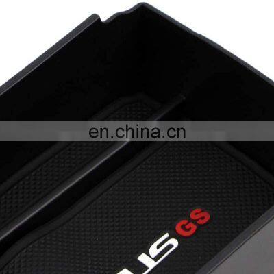Interior Accessories Parts Silicone Armrest Rest Storage Box Center Control Console Organizer Tray For Lexus Gs 2013-2017 photo-3