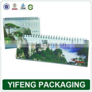Custom wall calendar with good sample ,good quality wall calendar wholesale