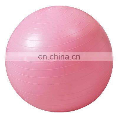 Non-slip Environmental Protection PVC Customized Anti-burst Yoga Balance Ball 55cm 65cm 75cm