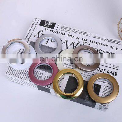 Wholesale Production Plastic Eyelet Curtains Wear Resistant and Durable Round Curtain Ring Eyelet photo-2