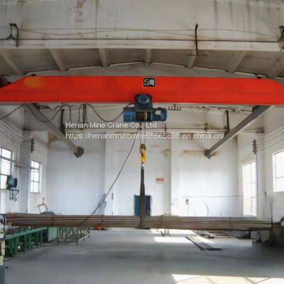 3t Remote Control Single Girder Underslung Steel Box Type Bridge Crane