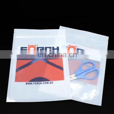 Custom tool packaging bag plastic bag for parts mylar bag with window and hanging hole