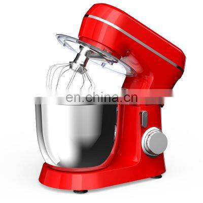 Kitchen Appliances Home 5.2L 1300W Stainless Steel Bowl Commercial Tilt Head Stand Food Mixer