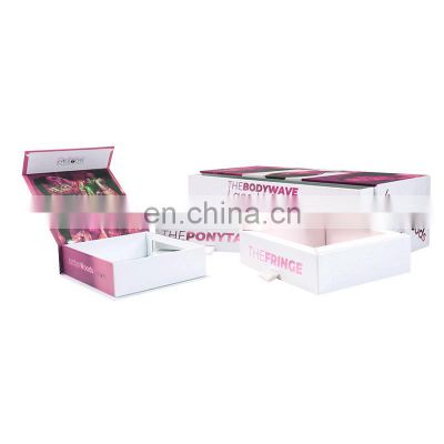 Gift Boxes Packaging Paper For Wholesale Private Labels Pillow Box Packaging For Extensions