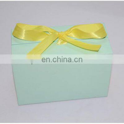 Logo Printed Cube Bottle Perfume Flip Top Design Magnet Adhesive Folding Gift Box Vial Ribbon photo-2