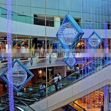 2015 customized hanging shopping mall interior decorations