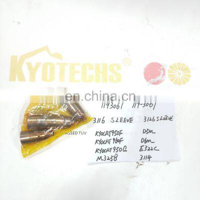 Excavator Parts 1193061 119-3061 3116 D6M Kyocat950Q E322C M325B 3114 SLEEVE Injector photo-2