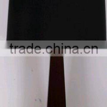 Wood Desk lamp, painting wood base fabric lampshade E27 Lampholder