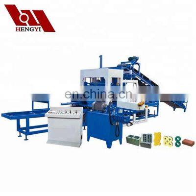 QT4-15 fully automatic cinder brick making processing equipment /commercial paving block making machine kenya