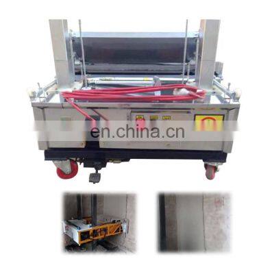 automatic lendering plaster wall poshing machine cement plastering machine for wall