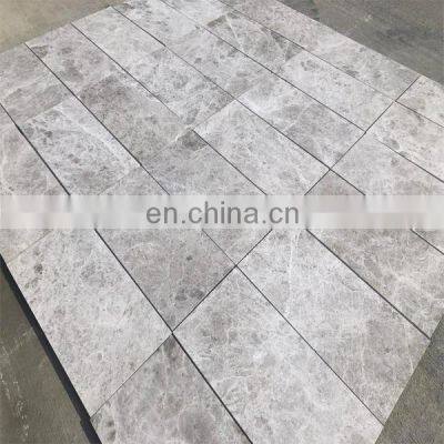 New fashion Luxury Model Best Quality Tundra Grey Marble Tile cut to size Honed or Polished finished Made in Turkey CEM-P-49-12