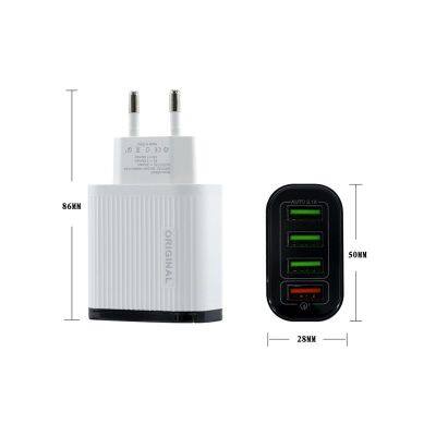 Portable Travel Wall USB Type C Fast Charger Quick Charge 3.0 USB for Iphone 12 13 for Huawei for Xiaomi