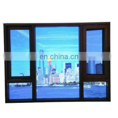 Windows casement with glass windows aluminum profile 2021 electronic house window