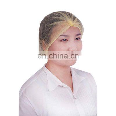 Disposable non woven mob cap doctor clip cap nurse pp round cap