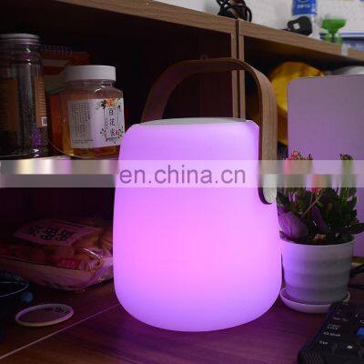 Foldable Wireless Speaker Dual Color LED Lamp USB Power Supply Desk Lamp Music LED Lamp