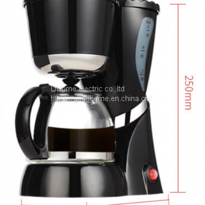 Home mini coffee maker Push-button semi-automatic heat preservation drip coffee maker（Wechat:13510231336）