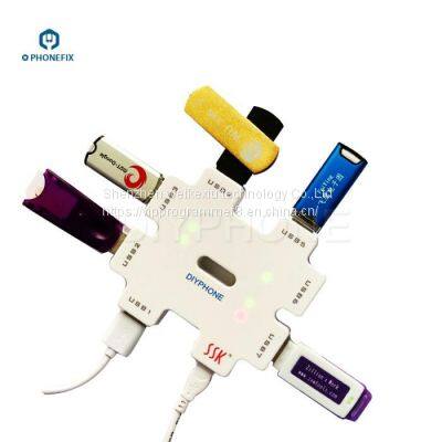 SSK SHU011 HUB Power Splitter with 7 USB Ports Converter Extender