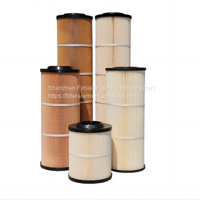 Polyester or cellulose phenolic filters HC/170-5HTM,HC/170-10HTM,HC/170-20HTM,HC/170-50HTM