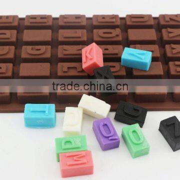 Wonderful 30 Cavities 3D silicone letter mould