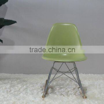 replica plastic material chrome steel frame ABS Charles RSR chair , RSR chaire replica, wholesale RSR rocking chair