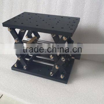 manual lab jack, micrometer lab jack, sturdy laboratory jack/ 120mm