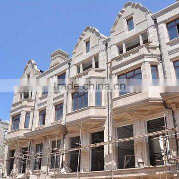 Good Quality Natural Wall Cladding Polished Beige Marble Slabs photo-3