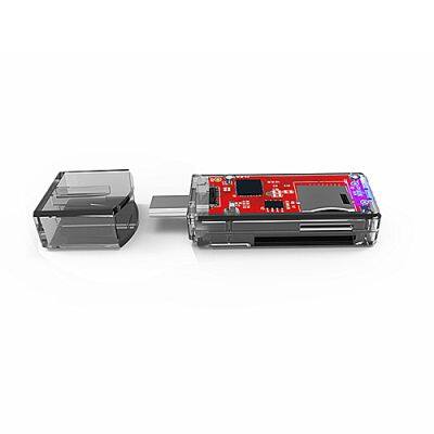 Universal 2 in 1 Multi Function OTG Micro Adapter USB Type C TF SD Flash Disk Card Reader photo-5