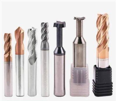 60 Degree Stainless Steel Universal Milling Cutter, Four-Edge Hard Alloy Coated Imported Tungsten Steel CNC Flat Bottom Cutter, CNC Milling Cutter