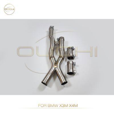 for BMW M5 G90/M8 F92/X3 X4 M40I/X3M F97/X3M X4M Mid Pipe Exhaust System Center Section Lightweight Race Upgrade Deeper Sport Sound photo-5