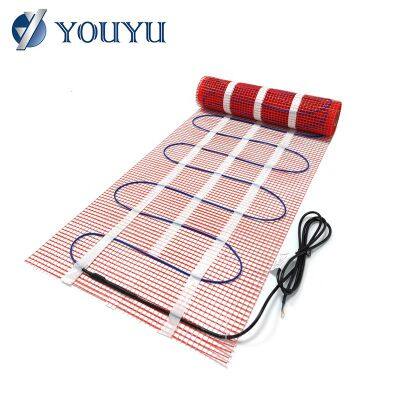 Electric Underfloor Heating Pad Heating Mat Modern Design With Easy Installation Thermostatic Mixing Valve 220V Warmth System