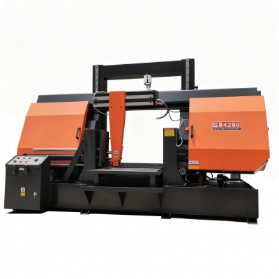 Semi-automatic Horizontal Metal Band Sawing Machine, Steel Bar Saw Band Sawing Machine, Cnc Band Sawing Machine Gb4280 photo-5