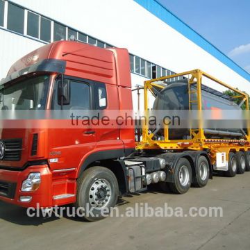 factory price 3 axles container lpg trailer,lpg storage tank