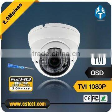 metal housing Full HD 1080P resolution Sony CMOS sensor 2.0MP TVI Color IR Dome cctv camera