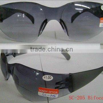 UV protection bifocal safety glassses