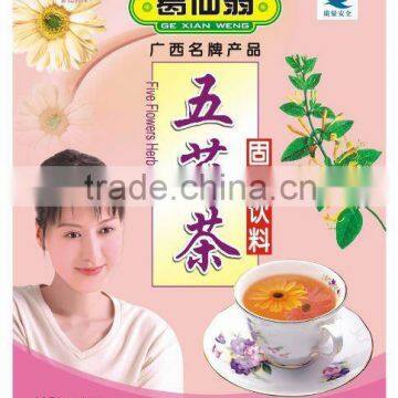 Five Flowers Herbal Tea/health care