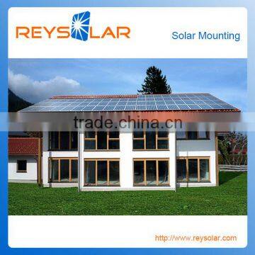 Aluminum Pitched Roof Stents Solar Panel Landscape Portriat Roof PV Mount