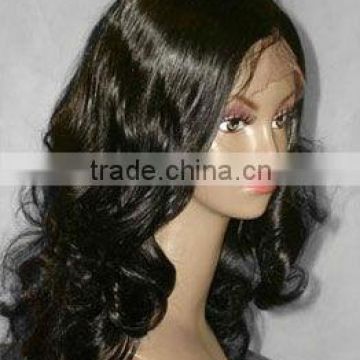 18" Body Wave Virgin Brazilian Human Hair Full Lace Wigs