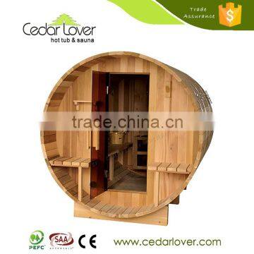 Latest design deluxe dry steam healthy barrel sauna wooden room spa saunas