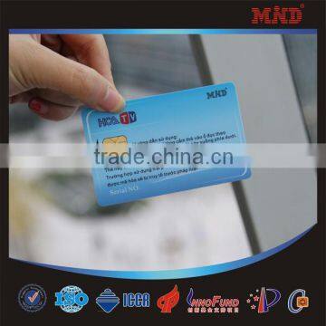 MDC154 Blank Contact IC Card With Compatible 4442 4428 5542 5528 Chip photo-4