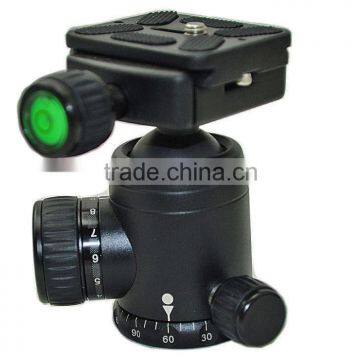 Camera Tripod Ball Head Gimbal Lock Hydraulic Damping Micro-benchmark photo-3