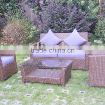 rattan garden sofa