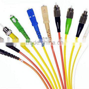 made in china fiber optic orange single mode duplex patch cord