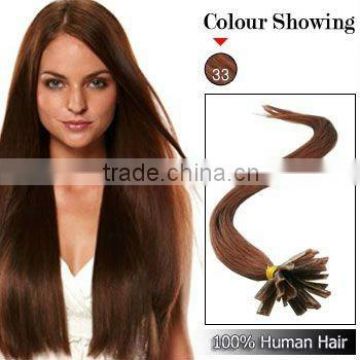 Best Quality U Tip Kinky Straight Pre-bonded Hair Extension