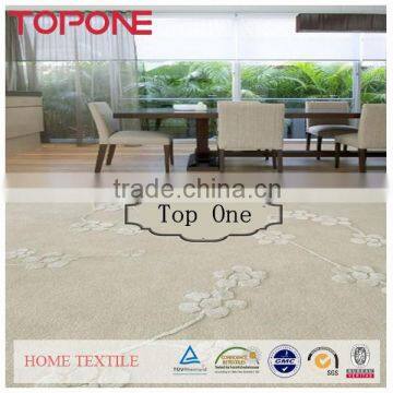 Hot sale plain polyester material cheap carpet and rugs